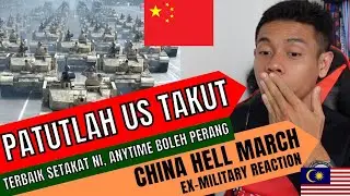 HELL MARCH CHINA MILITARY PARADE 2019 | MALAYSIA EX-MILITARY REACTION