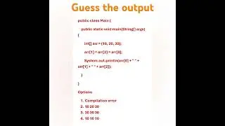 Java interview questions | java interview questions for fresher | javatechinterview #shorts