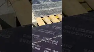 Монтаж опалубки перекрытия