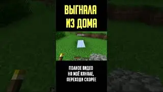 МЕНЯ ВЫГНАЛИ ИЗ ДОМА В МАИНКРАФТЕ I ХАРДКОРНОЕ ВЫЖИВАНИЕ