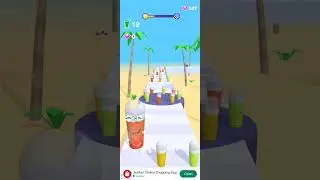 Juice Run 3D All Level Game Play #youtubeshorts #shortfeed #shorts #viral