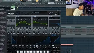 Jroach Making FIRE loops using Serum (FREE LOOPS IN DESCRIPTION)
