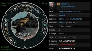 [EVE ONLINE / AMC] 10 NOV 2024 Killed Rorqual in Great Wildlands
