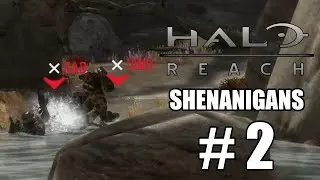 THE TIP OF MY SPEAR ( ͡° ͜ʖ ͡°) - PART 2 - Halo: Reach Shenanigans (with Bez and Wiggler)