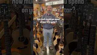 How much should you spend on your first guitar? 