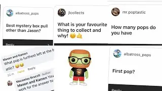 Funko and Collecting Q+A W/BigMakaB_PopGinger 😜 28/08/2020
