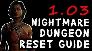 Solo ENDLESS Nightmare Dungeon - Target Farm Uniques (Patch 1.03) - Diablo 4