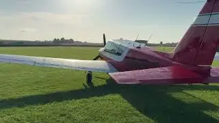 Shuttleworth to Wiltshire in a Piper PA24 Comanche
