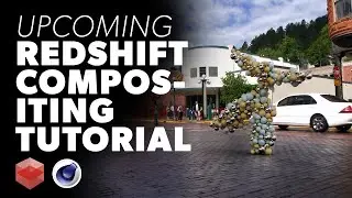 C4D & Redshift Compositing - Full Tutorial coming Soon [CGI / VFX]