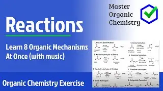 Learn 8 Organic Mechanisms At Once (with music)