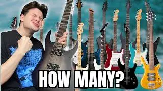 MY ENTIRE GUITAR COLLECTION