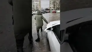 Гололёд в Киеве