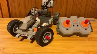 LEGO racing car(motor BuWizz)