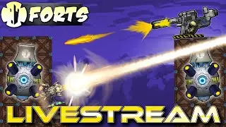 Way Too Fluffy 3v3 Coop Tournament Casting! - Forts RTS - Livestream