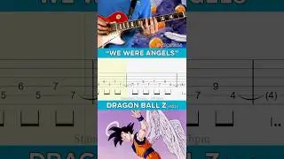 🎸Dragon Ball Z ED2 -『We Were Angels』by Hironobu Kageyama 🎶 #anime #guitar #dragonball #dbz #shorts