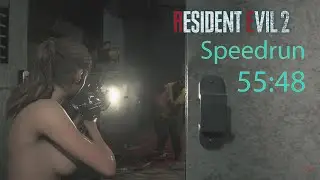 Speedrun Resident evil 2 Leon A Standart (55:48)
