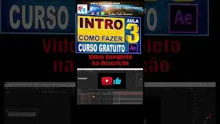 Short | Como Animar uma Intro no After Effects | Aula 03  |  Vídeo 12