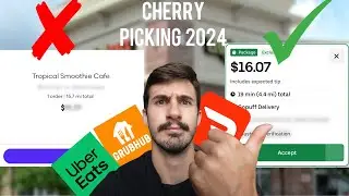 Cherry Picking Uber Eats / Grubhub / DoorDash Orders  …Is It Worth It?