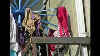 balcony panties 洗濯物風景 下着