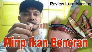 UMPAN INI MIRIP IKAN BENERAN. REVIEW LURE DARI NEGERI CHINA