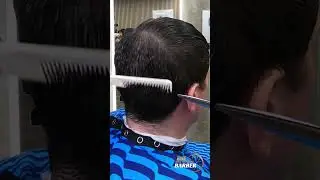 How to scissor cut men’s hair 