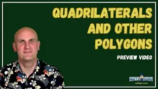 Quadrilaterals and other polygons preview | Year 9 Maths | MaffsGuru.com