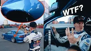 MAD MIKE НА СЛИВЕ. РАЗЛОМАЛИ КРЫЛО. ДРИФТ КАМАЗ RED BULL