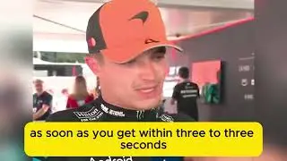 ‘The Dirty Air Cost Me’ - Lando Norris | Post Race Interview | 2025 Spanish Grand Prix 