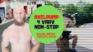 Pumpa axlar (mm)! Effektivt presspass utan vila med extra chins