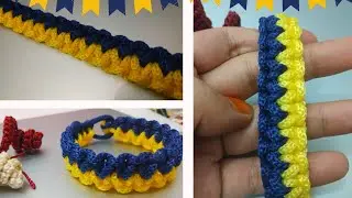 [DIY] Tutorial Membuat Gelang dari Tali Kur|Bracelet Ideas|