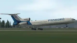 [X-Plane 11] Tu-154M As smooth as it gets