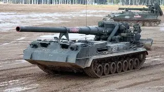 Самоходная артиллерийская пушка (САУ) 2С7М 