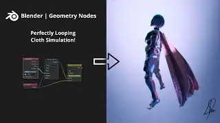 How to make Perfectly Looping Cloth Simulations in Blender