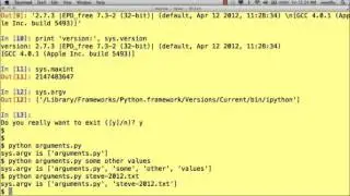 Software Carpentry September 2012 (4.6) Programming in Python