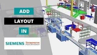How to add layout as the background of Tecnomatix Plant Simulation