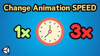 How to Change Animation Speed in Unity (faster or slower!) In Under 2 Minutes