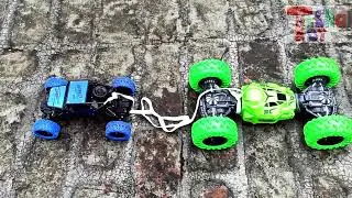 Stunt Moka VS Rock Climbing King | RC Cars | @Tinsha Toy