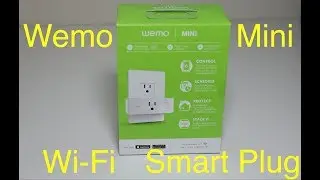 Wemo Mini Wi Fi Smart Plug Unboxing