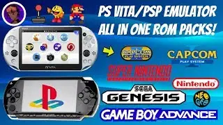PS Vita/PSP Emulator All In One Packs 2020! 🎮👾 (SNES/Sega/NES/GBA + More) #HENkaku #PSP #PSVita