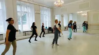Диско завершающая часть под счёт, Диско студии «Танцы 40+»