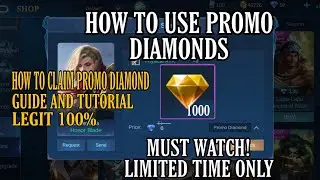 PROMO DIAMONDS IN MOBILE LEGENDS | HOW TO USE PROMO DIAMOND IN | PAANO GAMITIN ANG PROMO DIAMONDS