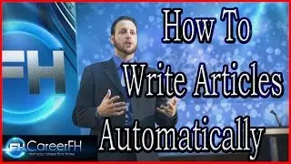 How To Write Articles Automatically | 