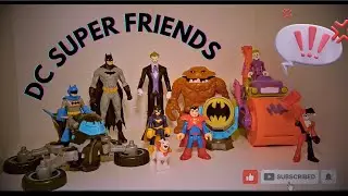 COLEÇÃO IMAGINEXT DC SUPER FRIENDS! 🔥 Joker & Harley! #views #batman #actionfigures 