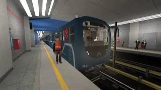 Петербургский метровагон 81-717.5П Аквариум|Gmod Metrostroi FS#2