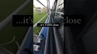 😱 You won’t believe how close river cruise ships dock next to each other. #rivercruise