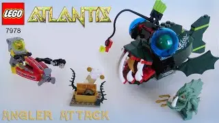 LEGO ATLANTIS - Angler Attack (Set 7978 Speed Build Instructions)