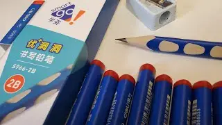 Deli "Smart Go!" Triangular Beginner's Pencils: A Review