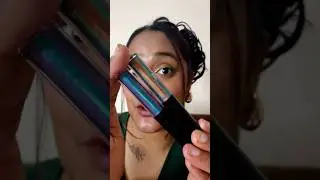 Trying Viral HOLOGRAPHIC Liquid Eyeliner 😱#eyeliner #magical #makeup #liquideyeliner #eyemakeup