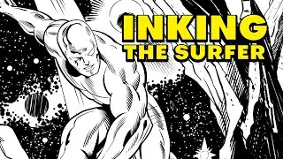 Digital Inking with Clip Studio: Classic Silver Surfer Art