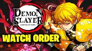 Wie Schaut man Demon Slayer in der Richtigen Reihenfolge??
